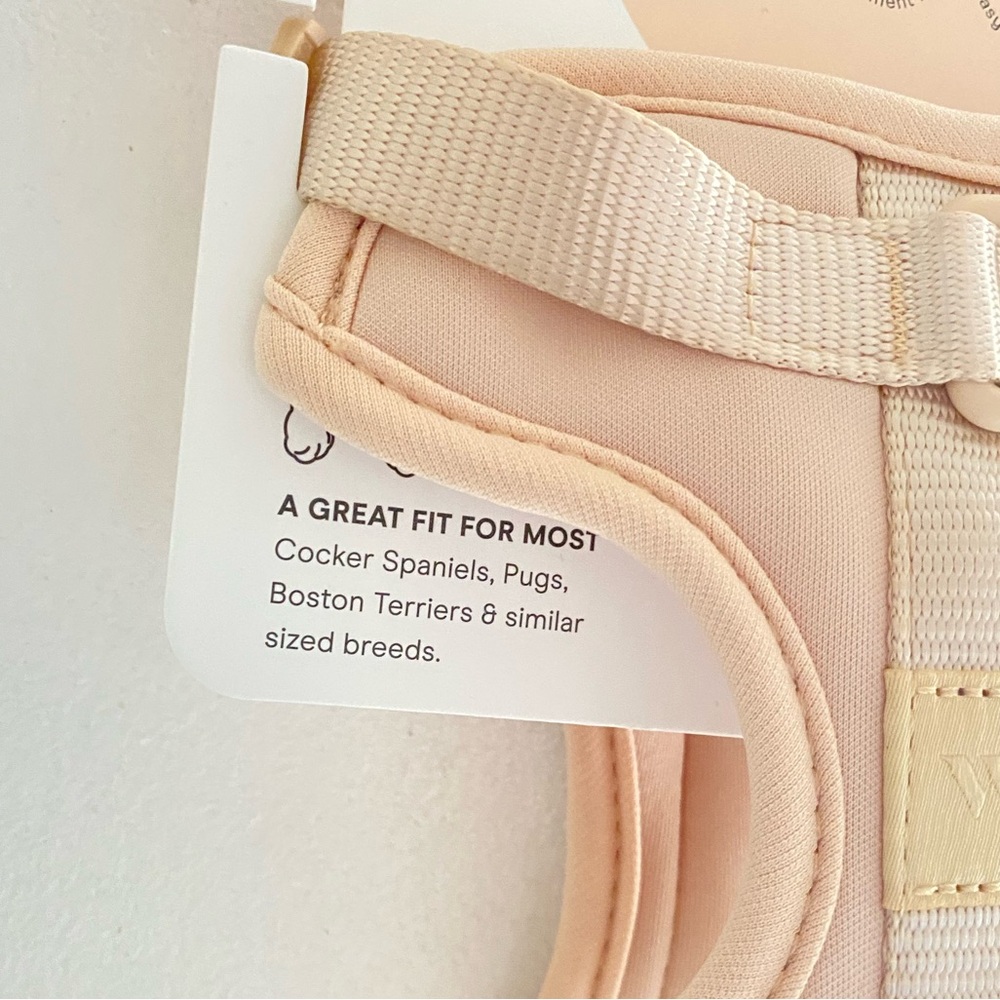 Wild One Dog Harness Tan Size Small for Cocker Spaniels, Pugs, Boston Terriers - Picture 2 of 5